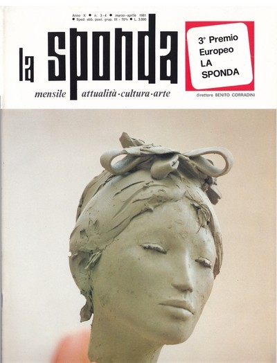 Copertina Rivista La Sponda dedicata a Giacomo Manzù